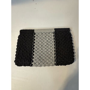 Unbranded Black Gray Small Clutch Women's